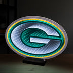 Green Bay Packers LED Infinity Logo Light (Copy)