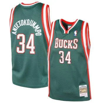 Milwaukee Bucks Giannis Antetokounmpo Kids Mitchell & Ness