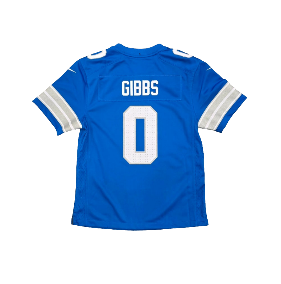 Detroit Lions kids Jahmyr Gibbs Nike jersey