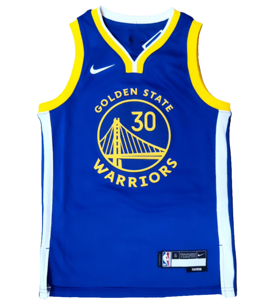 Golden State Warriors Kids Nike Steph Curry Blue