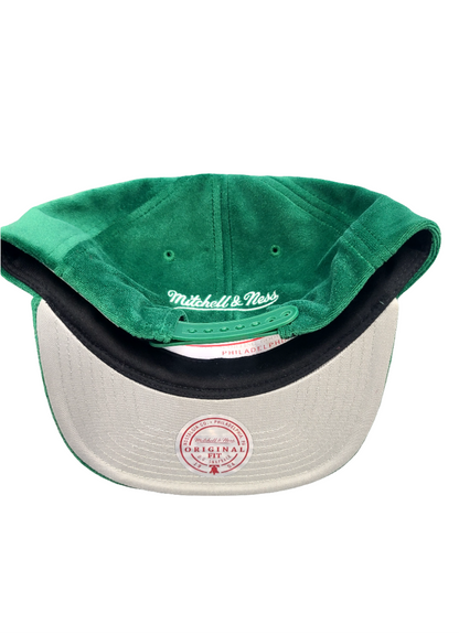 Boston Celtics Mitchell & Ness Velour Snapback