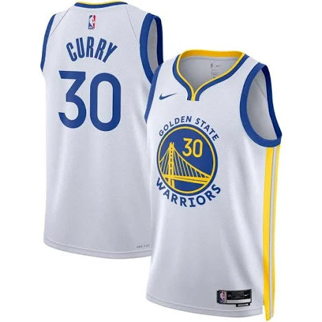 Golden State Warriors Kids Nike Steph Curry white