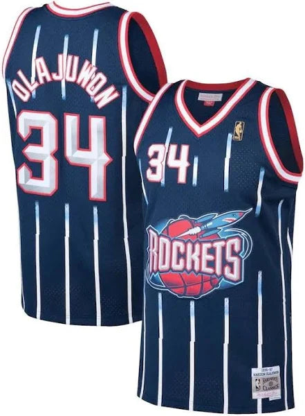 Houston Rockets Kids Mitchell & Ness  Hakeem Olajuwon  1996-97 Hardwood Classic