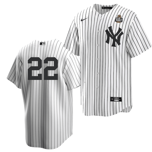 New York Yankees Juan Soto Nike Youth 2024 World Series Home Game Player Jersey - White