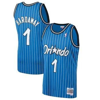 Orlando Magic Kids Mitchell & Ness Penny Hardaway Blue Pinstripe