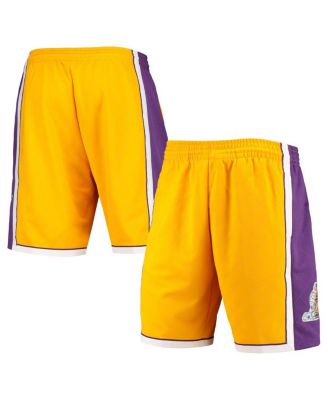 LA Lakers Mitchell & Ness 09-10 Swingman Shorts