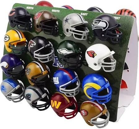 All 32 teams Riddell NFL Mini Helmet Standings Tracker