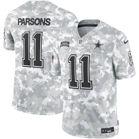 Dallas Cowboys Micah Parsons  Nike 2024 Salute to Service Limited Jersey - Arctic Camo