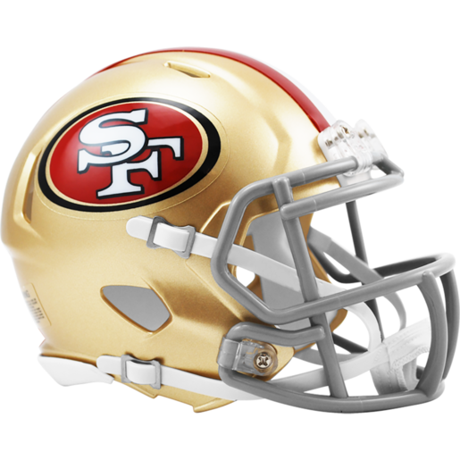 San Francisco 49ers mini helmet