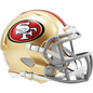 San Francisco 49ers mini helmet