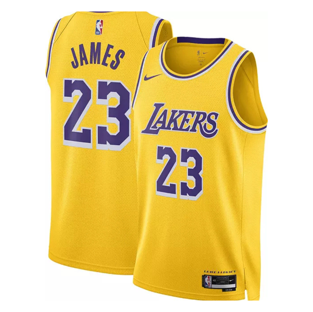 LA Lakers Kids Nike Lebron James gold
