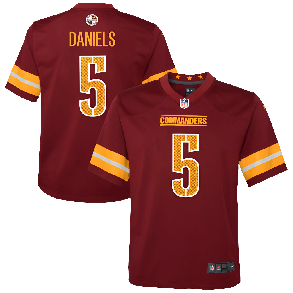 Washington Commanders Kids Jayden Daniels Nike jersey