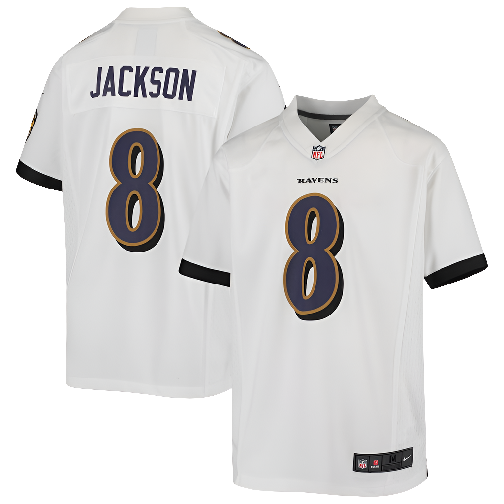 Baltimore Ravens Kids Lamar Jackson Nike jersey