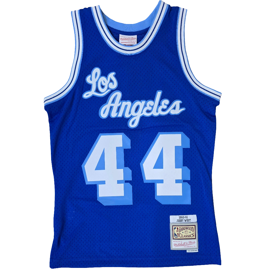 LA Lakers Jerry West Mitchell & Ness Swingman jersey