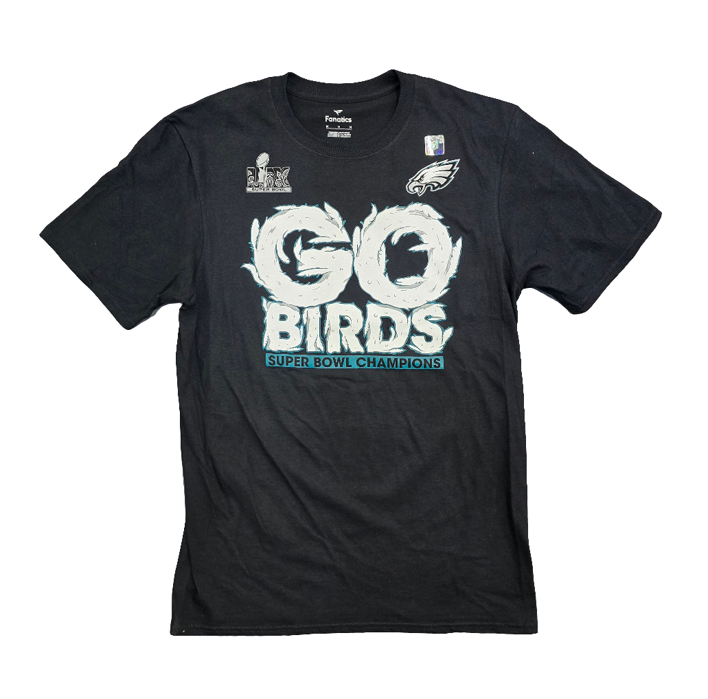 Philadelphia Eagles Kids Super Bowl LIX Champions On Top Go Birds T-Shirt