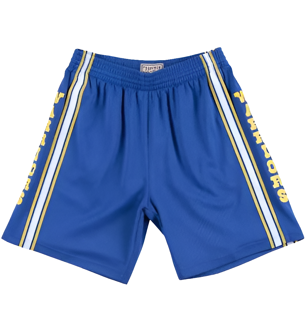 Golden State Warriors 81-82 Mitchell & Ness Swingman Shorts- Blue