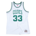 Boston Celtics Larry Bird Mitchell & Ness swingman jersey- white