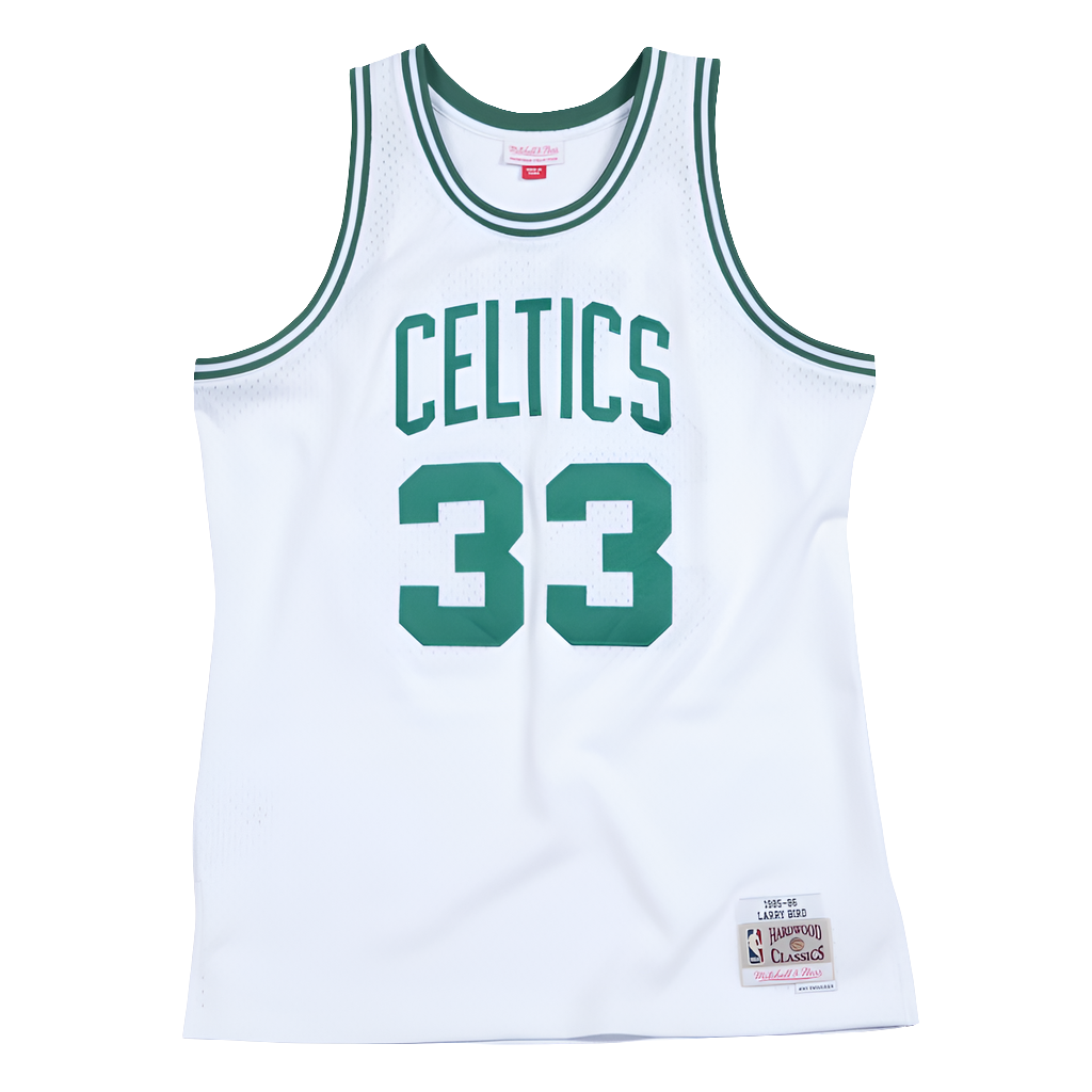 Boston Celtics Larry Bird Mitchell & Ness swingman jersey- white