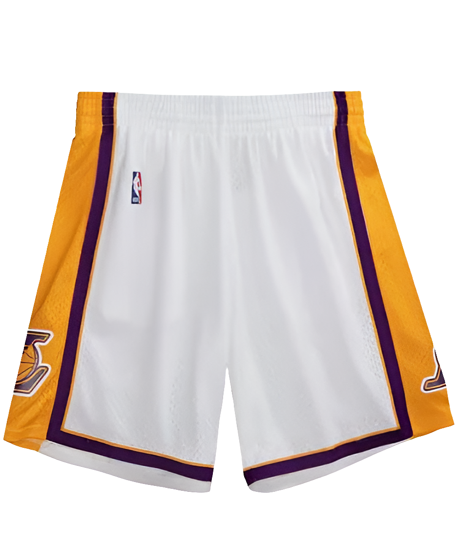 LA Lakers 09 Mitchell & Ness Swingman Shorts White