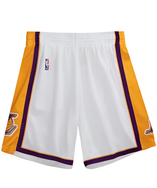 LA Lakers 09 Mitchell & Ness Swingman Shorts White