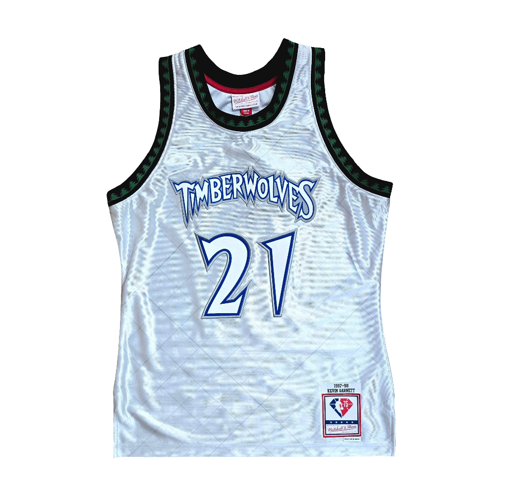 Minnesota Timberwolves Kevin Garnett Mitchell & Ness Swingman jersey