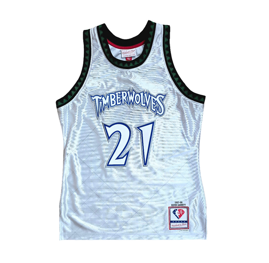 Minnesota Timberwolves Kevin Garnett Mitchell & Ness Swingman jersey