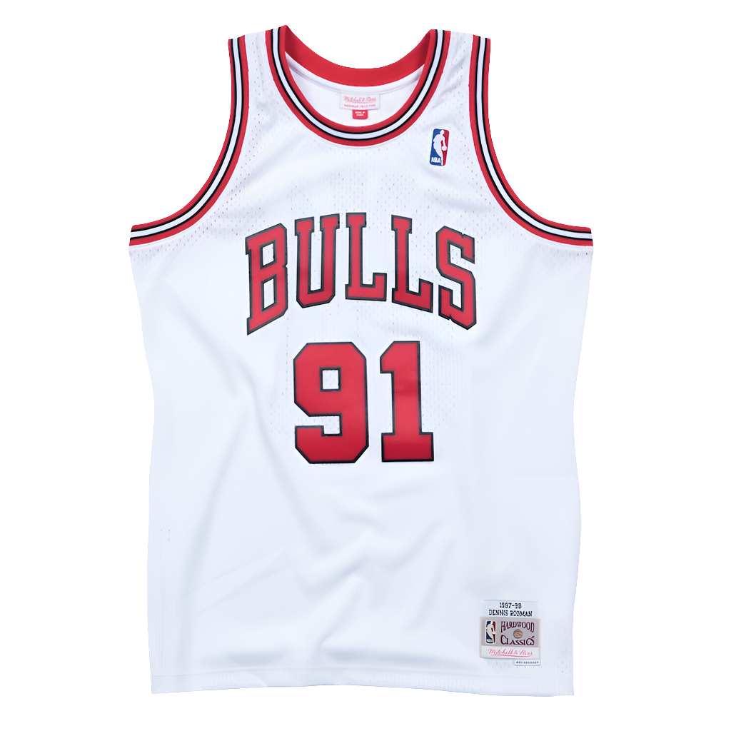 Chicago Bulls Dennis Rodman 97-98 Mitchell & Ness Swingman jersey