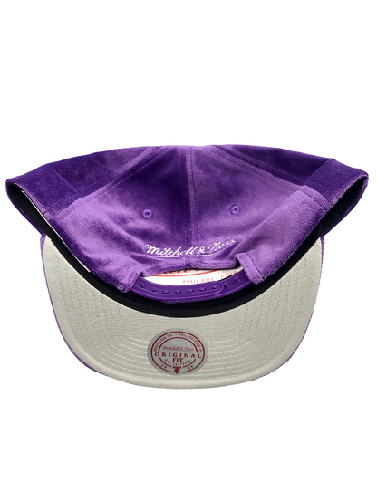 Los Angeles Lakers Mitchell & Ness Velour Snapback