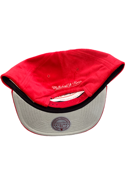 Chicago Bulls Mitchell & Ness Velour Snapback