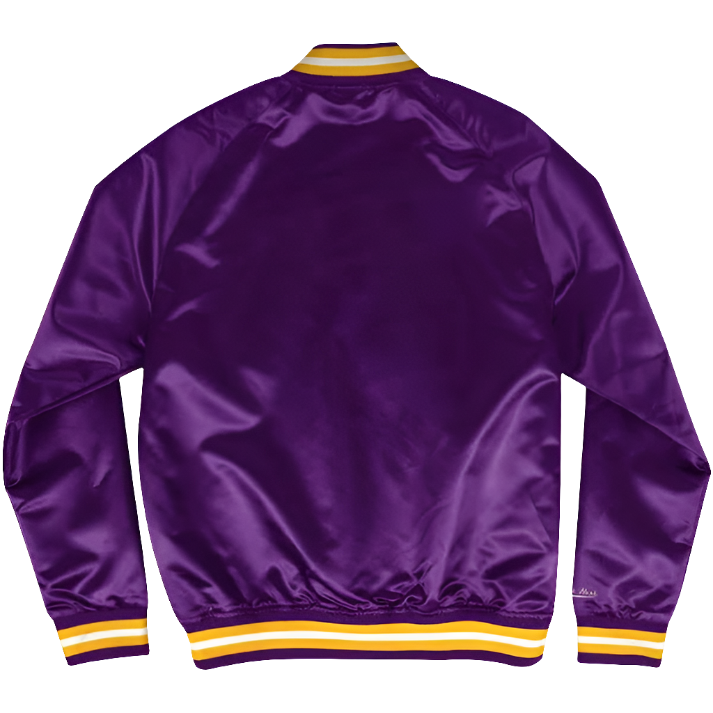 LA Lakers Lightweight Satin Mitchell & Ness Jacket