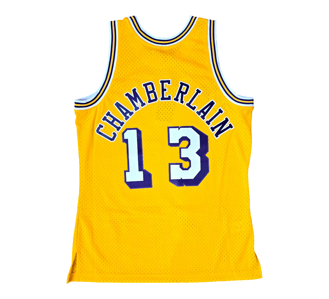 LA Lakers Wilt Chamberlin Mitchell & Ness Swingman jersey