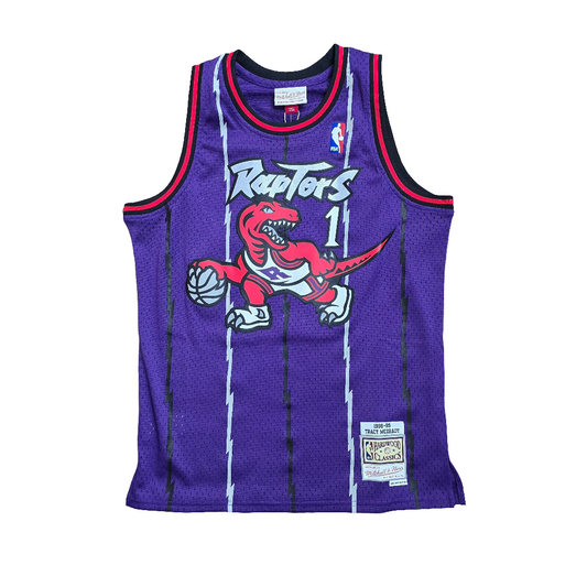 Toronto Raptors Kids Tracy McGrady Mitchell & Ness Swingman jersey