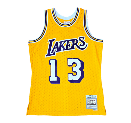 LA Lakers Wilt Chamberlin Mitchell & Ness Swingman jersey