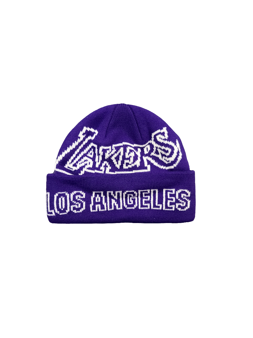 LA Lakers Mitchell & Ness beanie