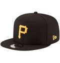 Pittsburgh Pirates Black New Era 9Fifty Snapback
