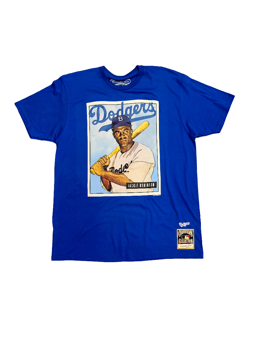 Brooklyn Dodgers Mitchell & Ness Jackie Robinson Collectors Connection Tee