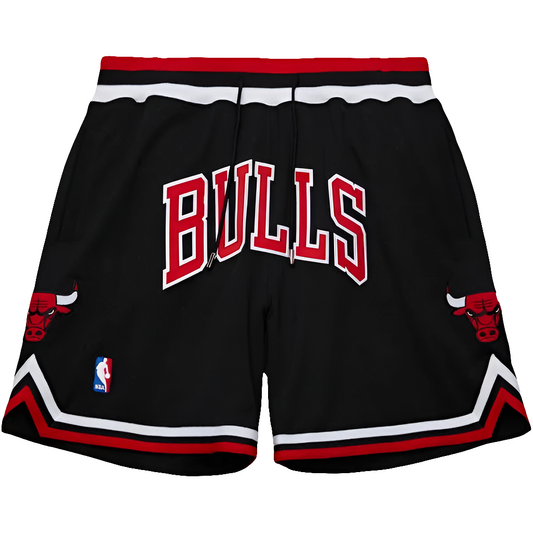 Chicago Bulls Just Don Premium Shorts- black