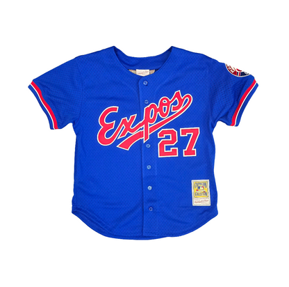 Montreal Expos Vladimir Guerrero Mitchell & Ness authentic BP jersey