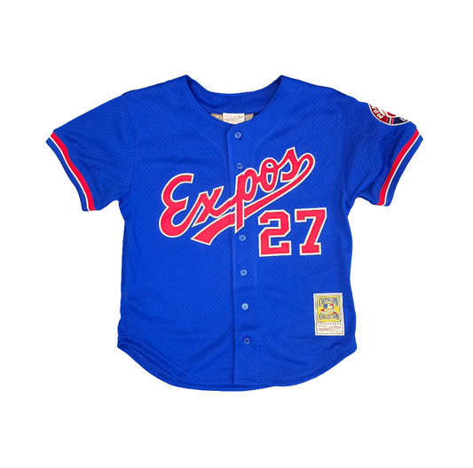 Montreal Expos Vladimir Guerrero Mitchell & Ness authentic BP jersey