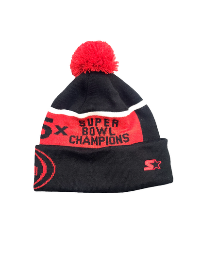 San Francisco 49ers 5x Super Bowl Starter beanie