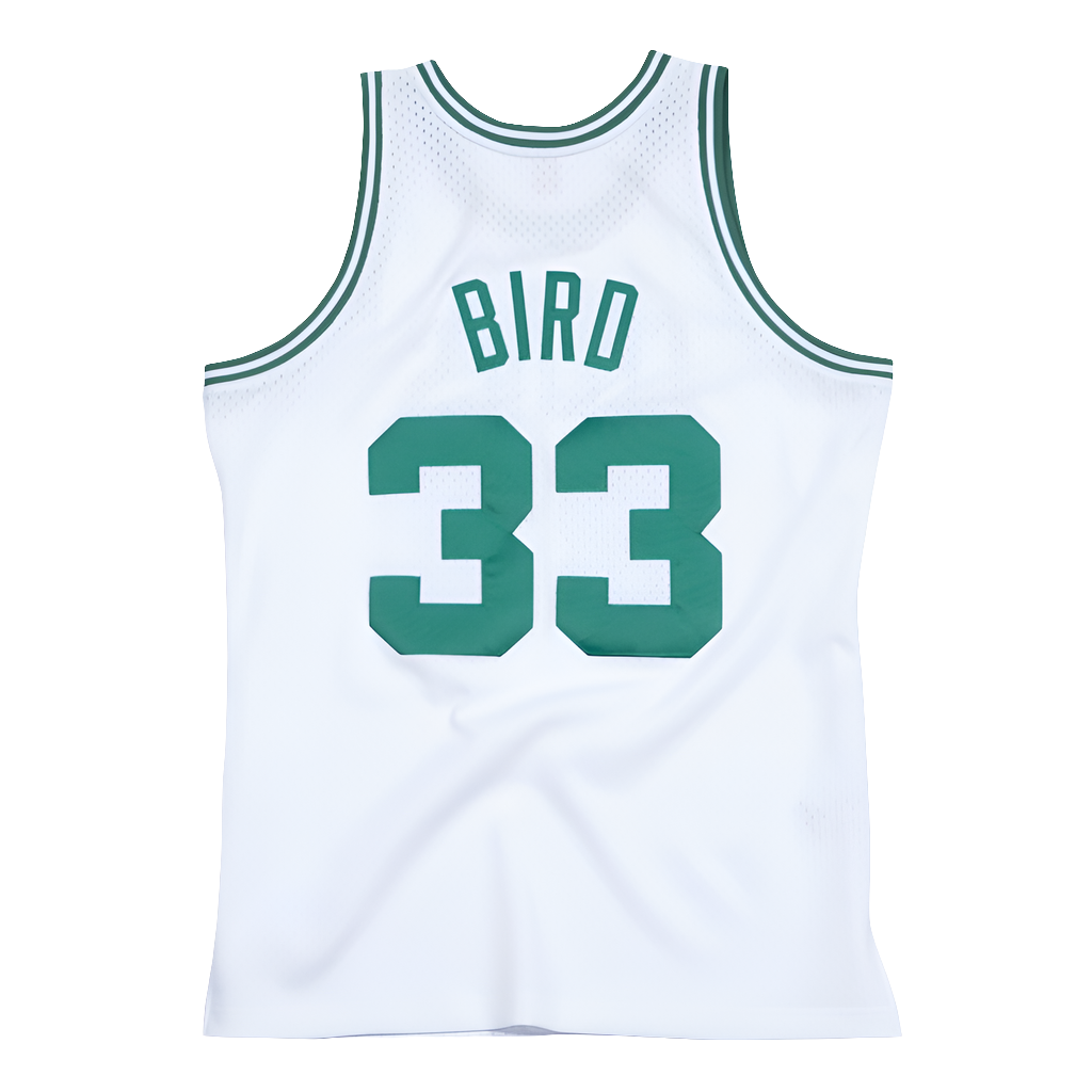 Boston Celtics Larry Bird Mitchell & Ness swingman jersey- white