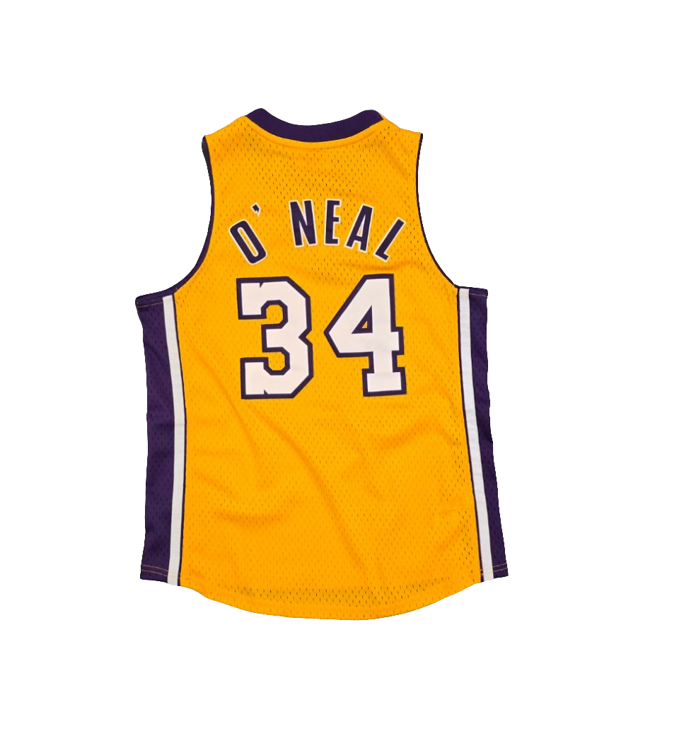 LA Lakers kids Shaquille O'neal Mitchell & Ness Swingman jersey