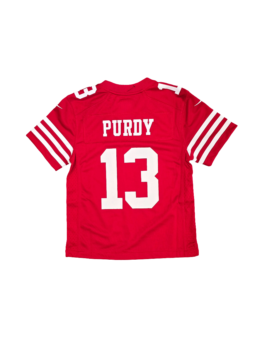 San Francisco 49ers Kids Brock Purdy Nike jersey