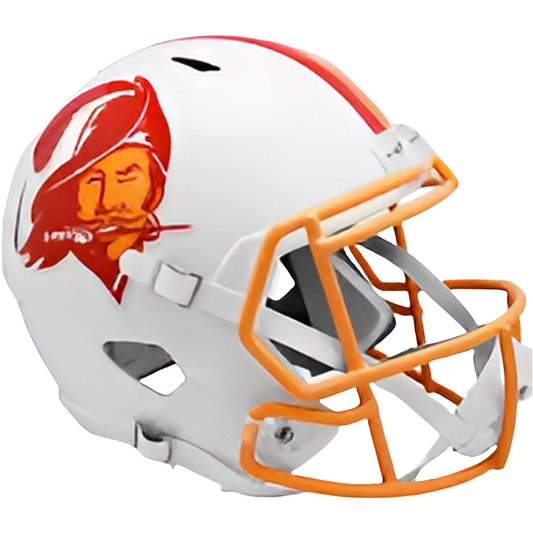 Tampa Bay Buccaneers throwback FULL SIZE replica speed helmet