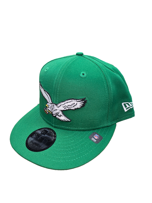 Philadelphia Eagles Kelly Green New Era 9Fifty Snapback