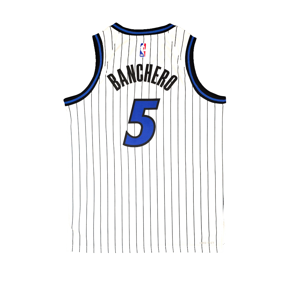 Orlando Magic Kids Paolo Banchero Nike Replica Association Jersey- Home