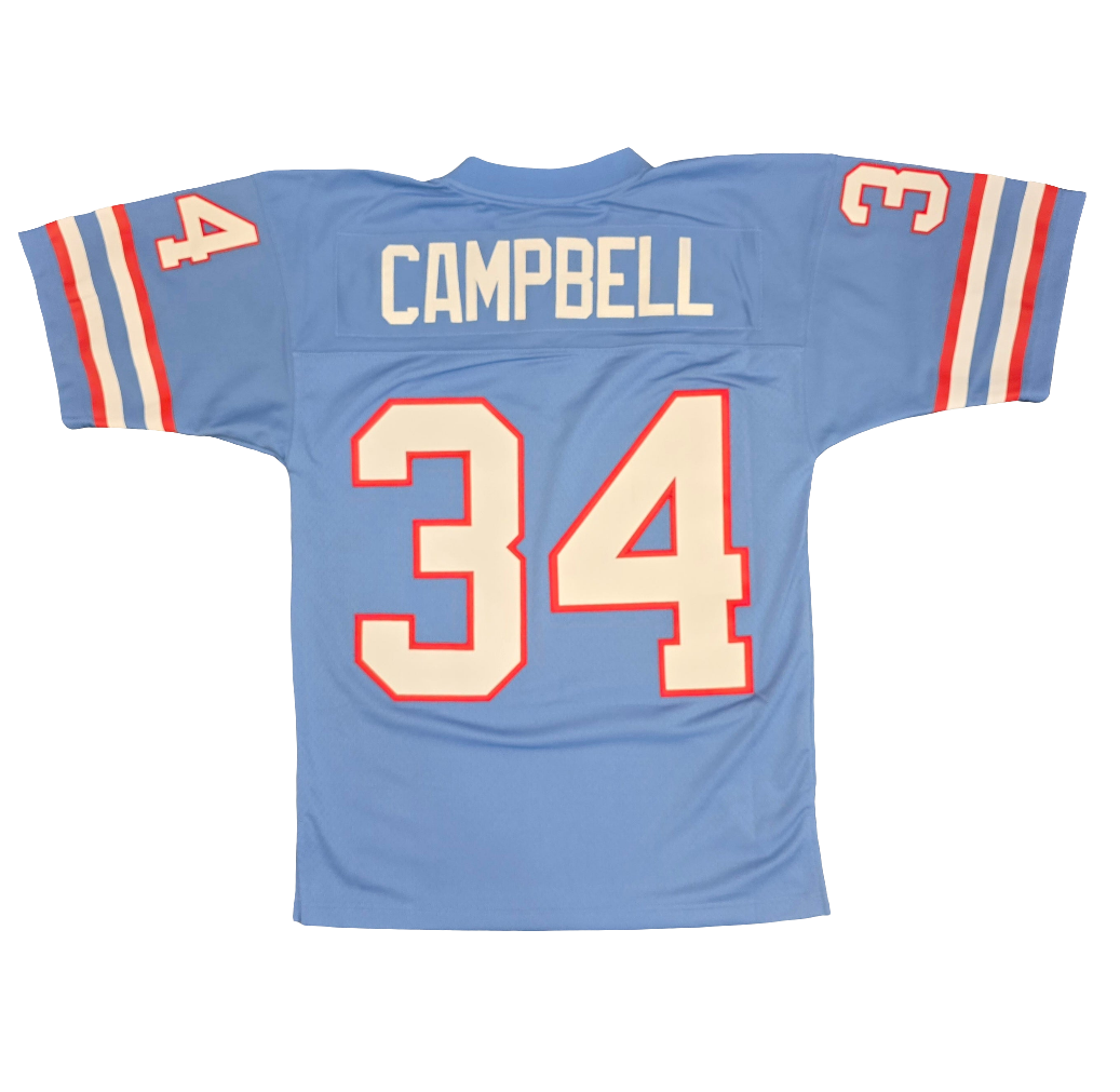Houston Oilers Earl Campbell Mitchell & Ness Legacy jersey