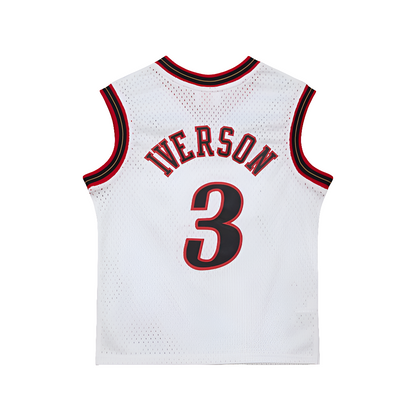 Philadelphia 76ers Kids Allen Iverson Mitchell & Ness Swingman jersey