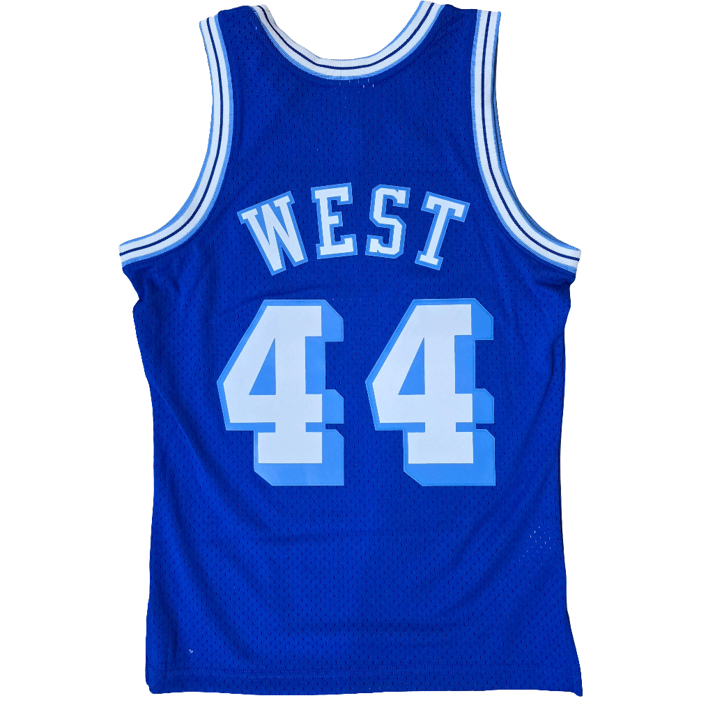 LA Lakers Jerry West Mitchell & Ness Swingman jersey