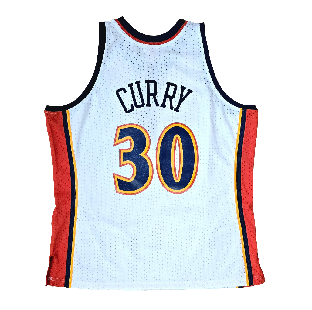 Golden State Warriors Steph Curry Mitchell & Ness Swingman jersey